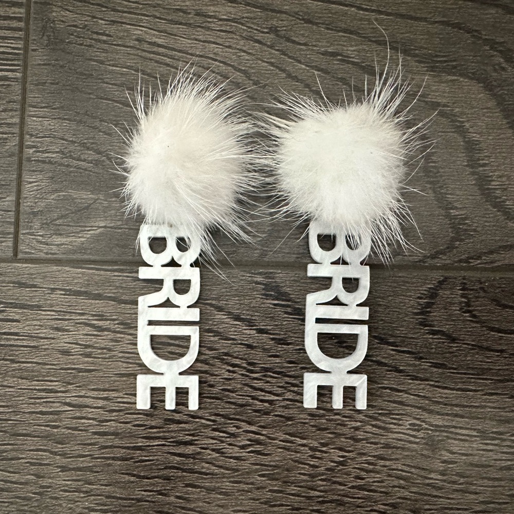 Bride earrings